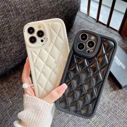 Estuches de teléfono de cuero de diseñador superior para iPhone 14 Pro Max 13 12 11 Xs XR X 8 7 Plus Diseñadores de moda Imprimir contraportada Cubierta móvil de lujo Estuche de protección de cobertura total