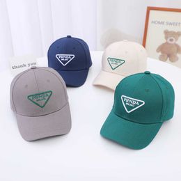 Top designer luxe hoed Koreaanse Baseball cap herfst nieuwe stijl jongens en meisjes eenvoudige zonnehoed kinderzonneklep
