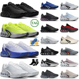 2024 Nieuwe aankomst DN Running Shoes Sneakers Volt Triple Black All Wit Dark Blue For Men Women Dhgate Platform Black Gray Tiger Mens Trainers lopen