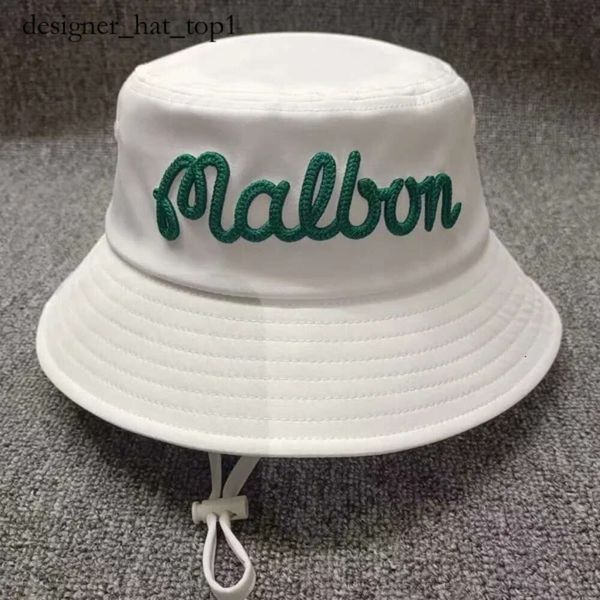Top Designer Malbon Wide Brim Bucket Hiver Chapeau en tricot Golf Golf Adjustable Femmes Fisherman Fashion's Fashion Summer Sun Sun Baseball Cap 5170