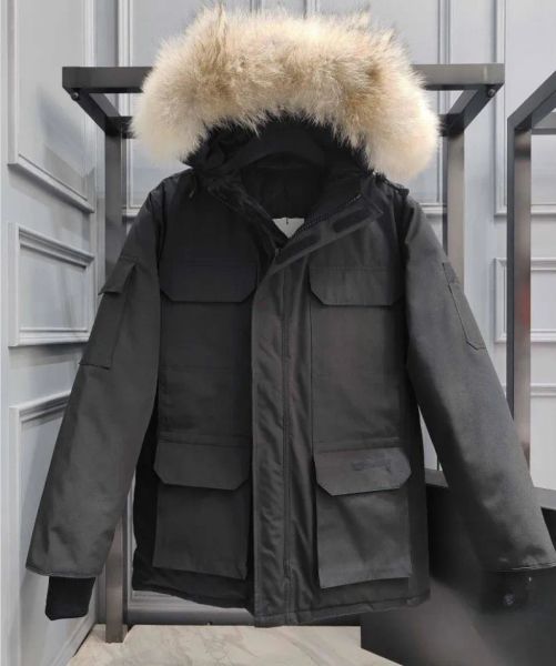 Top Designer Hommes Canada Veste Hiver Doudounes Épais Chaud Vers Le Bas Hommes Parkas Vêtements De Plein Air Mode Garder Couple Live Manteau Femmes Gooses Jacket