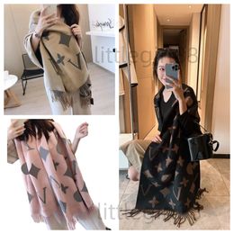 Top Designer Sjaal Luxe V Sjaal Kasjmier Dikke Sjaal Vrouwen Lange Winter Wram Pashmina Lange Wraps Hijab Gift