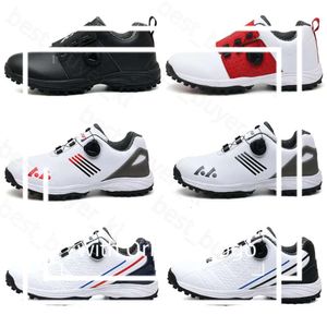Top Designer Shoe Golf professionnel confortable Chaussure de golf confortable Femmes Luxury Golf Porte des chaussures pour hommes Walking Shofer Golfer Athletic Sneaker Run Shoe Male Gai 341