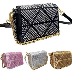 Top designer schoudertas Rhinestone Crossbody dames handtas mini bakken tassen mode kruislichaam hoogwaardige pochette munt portemonnee portemonnee feest handtassen reizen