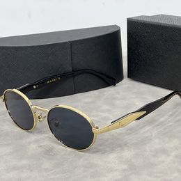 Topontwerpers zonnebril voor dames man brillen klassiek merk luxe mode uv400 bril met doos hiphop hiphop reizen strand fabriekswinkel goed