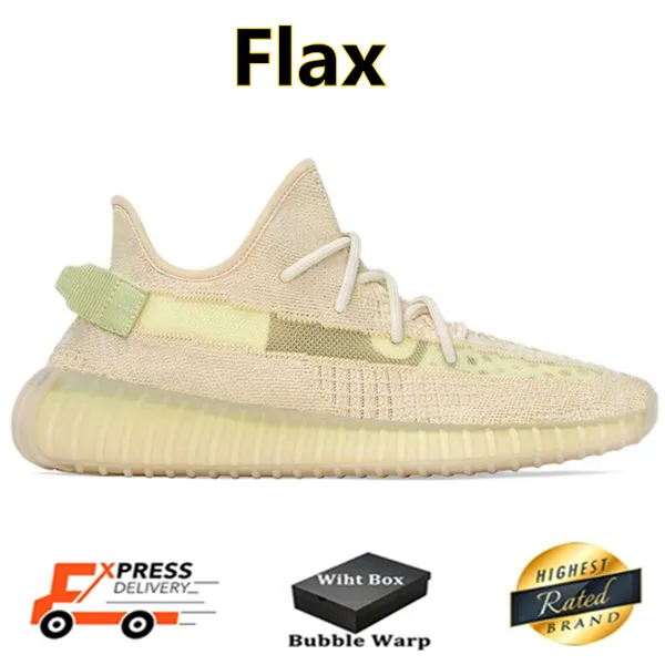 Top Designer V2 Yezzey Slide35 Sports Chaussures de course Femmes Femme Sneakers réfléchissants non glissés Triple Blancs Breatch Flatrs Trainers Lace-Up Plate-Forme Sneakers 332