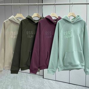 Topontwerper Wintermode High Street katoenen losse sweatshirt trui met capuchon Ademende casual hoodie voor heren en dames met letterpatroon