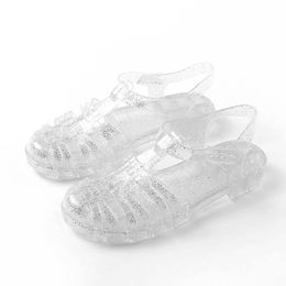 Top Designer Works Sandals d'été Slipper Slipper Home Slippers Black and White Flat Anti-Wear Slider Fashion Cuir en cuir Sandales de chaussures en caoutchouc 1 1 Dupe Taille 36-45