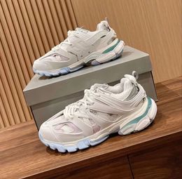 Top Designers Chaussures décontractées Track 3.0 baskets Femmes Falens Trainers Paris Triple blanc noir rose rose gris Beige Blue Platform Blue Tracks 3 18SS Chaussures 36