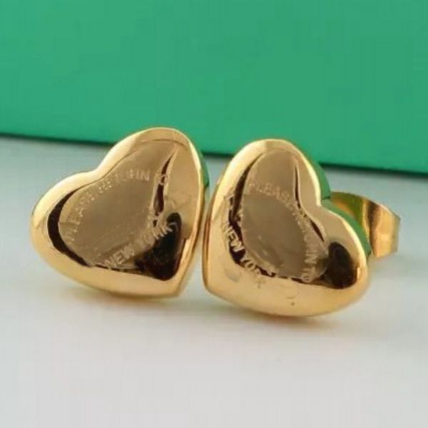 Pendientes de diseño superior para mujer Pendiente de lujo estilo clásico S925 plata esterlina dulce corazón diseñador Pendientes marca lindos anillos para los oídos joyería