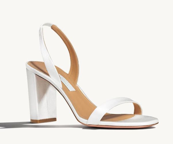 Top élégant été femmes sandales à talons si nu cravate pompe daim sexy ludique dos fête mariage chaussures de mariée dame grosse femme noir blanc talons hauts boîte de chaussures 35-43