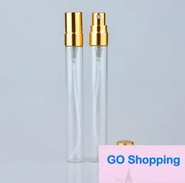 Top Contenitori Cosmetici Vuoti Con Pompa In Alluminio 100 Pezzi/lotto 10 ML Parfum Verstuiver Flacone Spray Da Viaggio Per Profumo Portatile