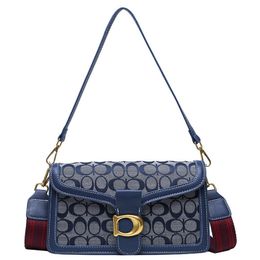 Top avondtassen Design Messenger Bags Postman Handtas Pas blauw klassieke letter afdrukken Leer hoogwaardige god van wijn vrouwen schouder crossbody tas