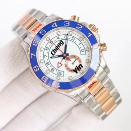 Top Factory 44 mm Herrenuhr 7750, automatisches mechanisches Uhrwerk, 904L-Saphirglas, luxuriöse Armbanduhr