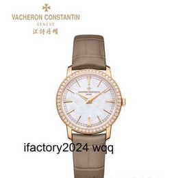 Top Factory Automatic mécanical montre Vacherosconstantin Deep Imperproofing Move Watchs Women 1405TM6XR