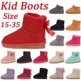 Top Fashion Baby uggskid ug Kids Boots Australie uggsboot tasman Kid Snow Boot Designer Enfants Chaussures Hiver Ultra Mini Boot Garçons Filles Tout-petits uggssy Booties 2024