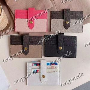 Top Fashion Designer Card Holders Credit Wallet Leather Passport Cover ID Business Mini Hasp Pocket Travel for Men Women Purse Cas241p