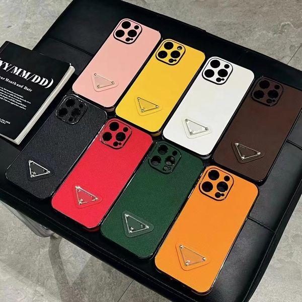 Fundas para teléfono con letras L de diseñador de moda superior para iPhone 15 Pro Max 14 13 12 11 Funda trasera con estampado de marca clásica iPhone14 13ProMax Funda iPhone14 14ProMax Luxury Shell