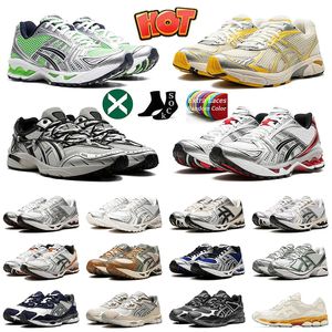 Top Fashion Gel NYC 14 1130 Chaussures de course triple noir blanc argent hommes femmes GT 2160 Mentes Trainers Red Oyster Gris Silver Blue Clay Salmon Sports Sneakers Jogging