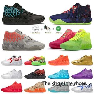 Top Fashion LaMelo Ball MB.01 Chaussures de basket Be You Queen City Black Red Blast Buzz City Iridescent Dreams Rick et Morty Galaxy I UNC For