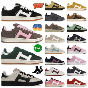 Top Fashion Low Plate-Forme Designer Chaussures décontractées 00s Sneakers Leopard Core Black White Gum Better Scarlet Wales Campes Muisseaux Flats en cuir en daim