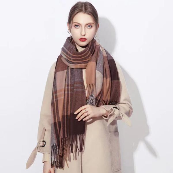 Top Fashion Luxury Scarves Designer cotten foulard sciarpa foulard echarpe cachemire designer schal automne et hiver écharpes pour femmes cadeaux de noël classiques