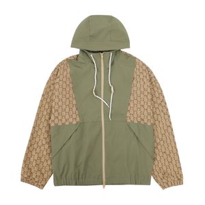 Top Fashion Hood's hoodie splitsen volledige afdruk lees trench jas jas ketting lange mouw hoodie European en Amerikaanse maat xs - l