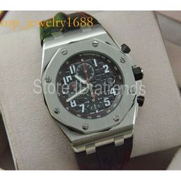 Top Fashion Quartz Chronograph Watch Men Gold Sier Dial Classic Sport Design Starwatch Gentlemen Casual Wristwatch Le cuir STRAP CLOCK 6116