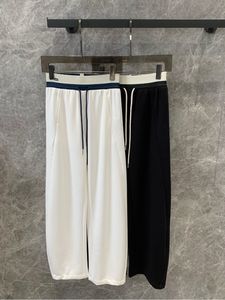 Top Fashion lente/zomer nieuwe damesbrief Jacquard geweven band elastische taille casual broek licht en comfortabel en gemakkelijk te dragen broek maat s-l