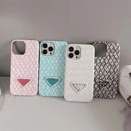 Top Fashion Vintage Weave Phone Cases voor iPhone 15Promax 15 14 14Pro 14PromAx 13 13Promax 13 11Promax 12Pro 12 Simple Fabric Phone Shell voor Samsung S23 S23ULTRA