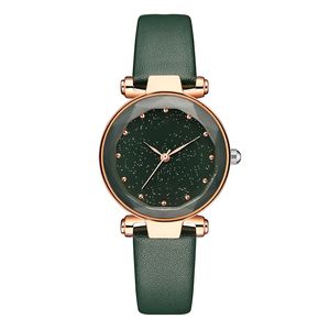 Reloj de moda para mujer, relojes de cuarzo, correa de cuero de 30mm, reloj de pulsera de acero inoxidable con bisel para mujer, regalo de cumpleaños para novias