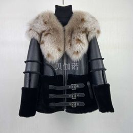 Top manteaux de fourrure femmes manteau de laine marque de luxe veste d'hiver vestes de designer femmes mode Trench Coat coupe-vent chaud coupe-vent