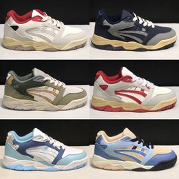 Top Gel Fuse OG NYC Marathon Basketball Chaussures 2024 Designer Oatmeal Concrete Steel Navy Obsidian Grey Cream Blanc Black Ivy Outdoor Trail Sneakers Taille 36-45