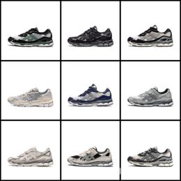 Top Gel NY C S Marathon hardloopschoenen Designer Havermout Beton Marine Staal Obsidiaan Grijs Crème Wit Zwart Klimop Outdoor Trail Sneakers Maat 36-45