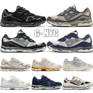 Top Gel NYC Marathon Chaussures de course 2023 Designer en béton avoine en acier de la marine d'obsidienne gris crème blanc noir ivy sneakers de sentier extérieur 36-45 d8