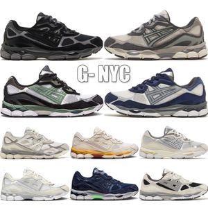 Top Gel NYC Marathon Chaussures de course 2023 Designer en béton avoine en acier de la marine d'obsidienne gris crème blanc noir ivy extérieur sentier des baskets 36-45 08576