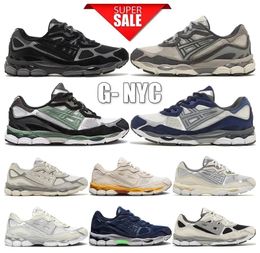 Top Gel NYC Marathon Hardloopschoenen TN Designer Havermout Beton Marine Staal Obsidiaan Grijs Crème Wit Zwart Klimop Outdoor Trail Sneakers Doernbecher OG