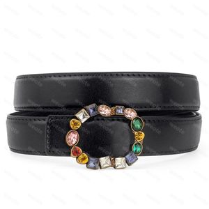 Top lederen riem voor vrouwen 2,5 cm breed modeontwerper riemen tijgerslang letters gesp luxe Cintura G Ceintures raster 202l