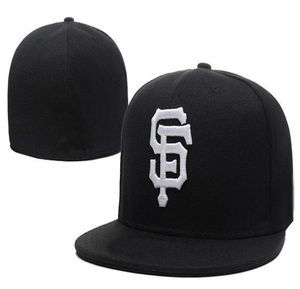 Top Giants Sf Letter Baseball Caps Man Bone Femmes Chapeu Simple Outdoor Gorras Men ajusté HATS9000343