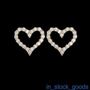 Topklasse luxe tifanccy merk ontwerper oorrang s925 sterling zilveren oorbellen aaa acht harten acht pijlen zirkon hoogwaardige ontwerpers sieraden