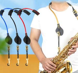 Correa de saxofón de grado de envío gratis cómoda para alto/tenor/soprano/correa para hombro de saxofón con cuello blando todo universal