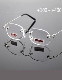 Topklasse ultralicht frameloze leesbril vrouwen mannen unisex highdefinition rimless glazen verkopen kerstci10445210165