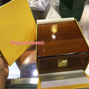 Boîtes de montre en bois de luxe de cadeau entier de qualité supérieure avec emballage de montre d'oreiller d'unité centrale 292P