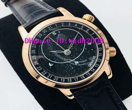 Top Grand Complicaties Sky Moon Celestial 6102R001 Mens Watch Swiss 9015 Automatisch mechanisch CNC 18K Rose Gold Mens Polship 7959926