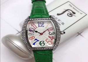Top hoogwaardige luxe modeontwerper Men Ladies Lederen Riem horloge automatische kalenloze roestvrijstalen diamanthorloges FO8753365