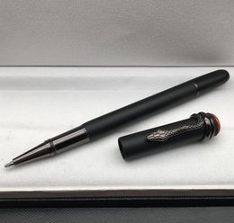 Top Haute qualité Monte Pens Edition limitée Série Inheritance Matte Black Roller Stylo à bille Stylo plume Avec Délicat 1761225