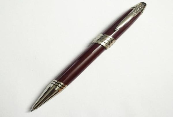 Top de haute qualité stylo John F Kennedy Element blanc bleu en carbone en fibre de carbone rouleau à billes stylos avec JFK marques numéro 3493026549974