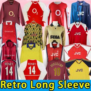 Top Highbury Home Football Shirt Soccer Jersey Soccer Pires Henry Reyes Retro Bergkamp Adams Galla Wright 00 04 02 05 11 12 88 90 95 96 98 99 1978 2000 2011 2012