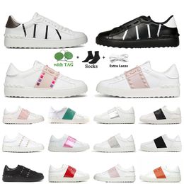 Valentino Garavani Open Sneakers Chaussures décontractées de concepteur Chaussures de sport robes basse respiration aide hommes et femmes dhgate chaussures de sport【code ：OCTEU21】