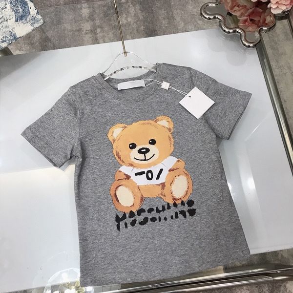 Top Kid T-shirt Kids Designer T-shirt Baby Clothes Clothe Girl Boy Tshirt Classic Luxurys Summer Short Mancheve With Letter Bear